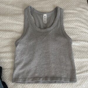 90 Degree By Reflex Gray Tank Top